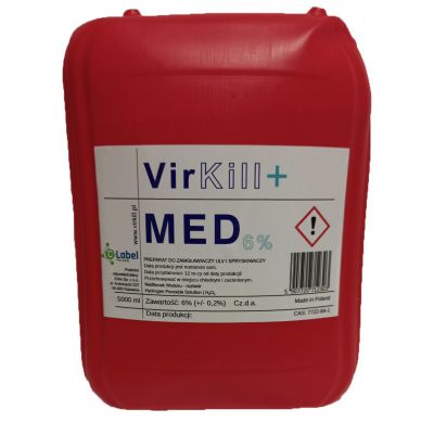 VIRKILL MED + Preparat do dezynfekcji, atest biobójczy, do urządzeń zamgławiających