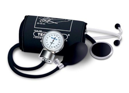 Ciśnieniomierz zegarowy TM-Z/S Biały + stetoskop