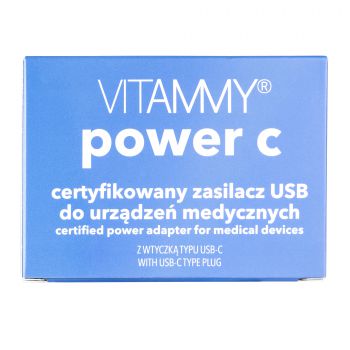 VITAMMY POWER micro NEXT Certyfikowany zasilacz VITAMMY POWER micro do ciśnieniomierzy NEXT 1, 5 ora