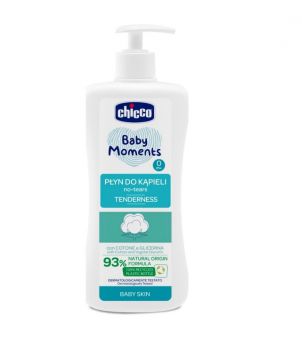 PŁYN DO KĄPIELI TENDERNESS 500 ML  0 M+ CHICCO   Baby Moments