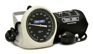 Ciśnieniomierz zegarowy TM-H Czarny