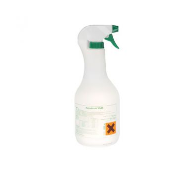 Aerodesin 2000 Medilab -1 litr ze spryskiwaczem Preparat do szybkiej dezynfekcji, Produkt do dezynfe