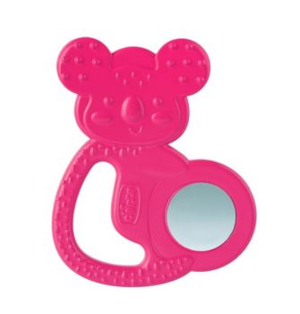 GRYZAK KOALA 4M+ GIRL  CHICCO Gryzak ze stalą nierdzewną