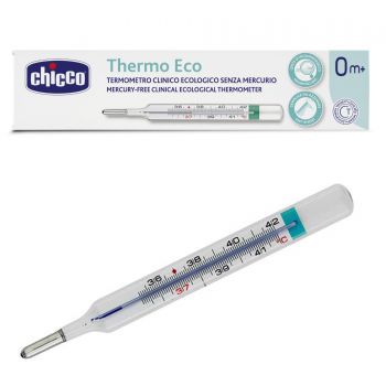 Chicco Thermo Eco 0 m + Termometr ekologiczny bez rtęci