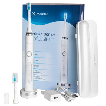 Meriden Sonic+ Professional White Szczoteczka soniczna z 5 trybami