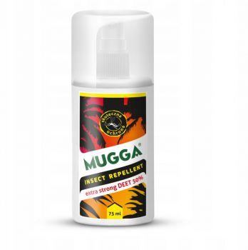 Mugga DEET 50% Spray na komary i kleszcze