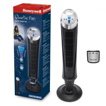 Honeywell HY254 QuietSet Tower Fan Wentylator kolumnowy z oscylacja