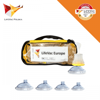 Urządzenie do udrożnienia dróg oddechowych w zadławieniu!  -Zestaw LifeVac LV14
