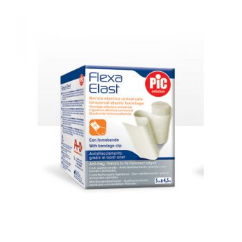 PIC Flexa Elast-12cm x 4,5m Bandaż elastyczny uniwersalny