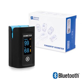 Pulsoksymetr Creative PC60FW Bluetooth i Alarm Odporny na upadki i zachlapania, z systemem niwelując