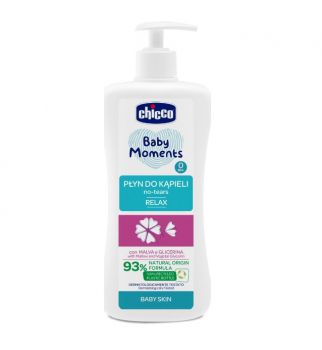 PŁYN DO KĄPIELI RELAX 500 ML  0 M+ CHICCO Baby Moments