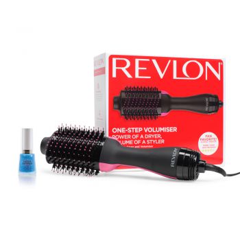 REVLON Pro Collection RVDR5222 czarny + płyn do skórek Suszarko-lokówka do włosów + płyn do skórek G