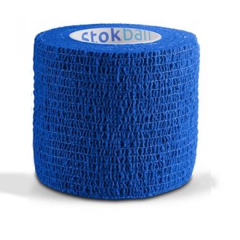 StokBan 5 x 450cm-niebieski Bandaż elastyczny samoprzylepny