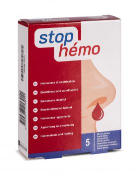 STOP HEMO Tampony do nosa na krwawienia z nosa i jamy ustnej