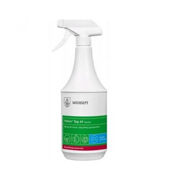 Velox Top AF-1 l. Medisept ze spryskiwaczem Preparat do dezynfekcji i mycia powierzchni nieinwazyjny