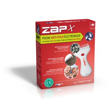 Visomed ZAPX VM-X100 Grzebień elektroniczny przeciwko wszom i gnidom